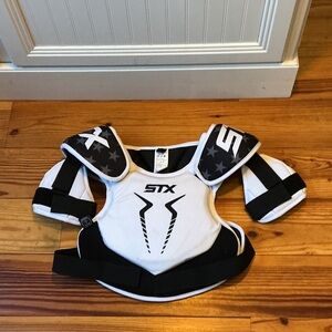 STX Kids Protective Gear - Black and White